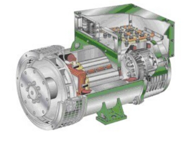 射阳发电机内部结构图